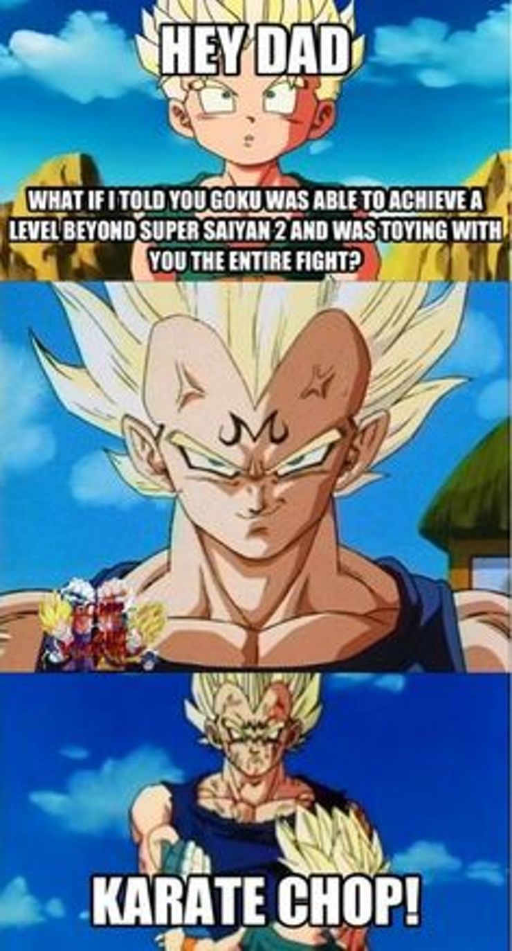  Goku vs Vegeta Memes 