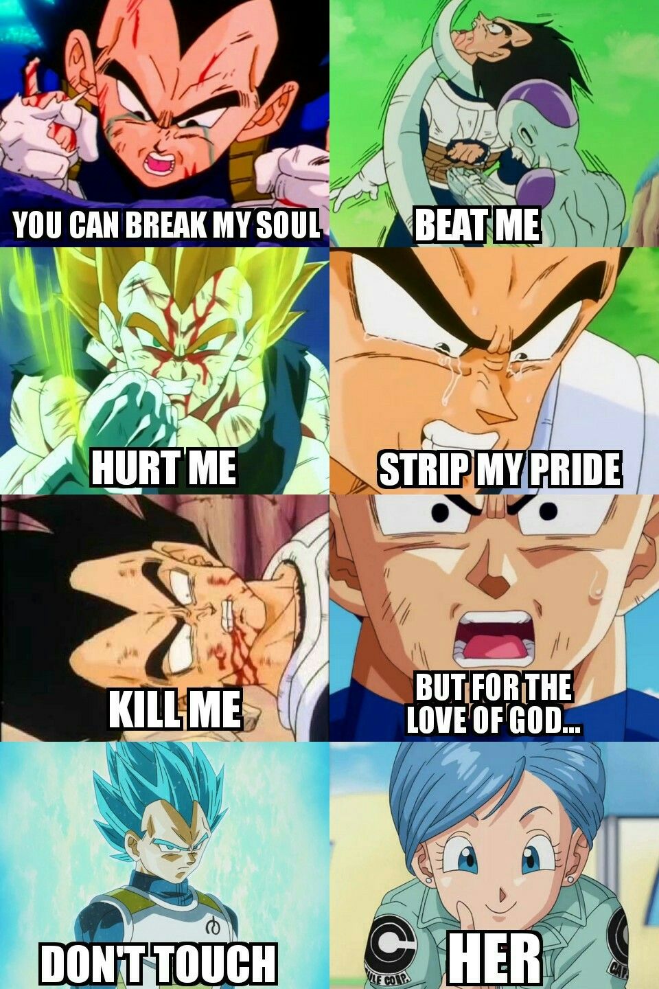 Vegeta memes