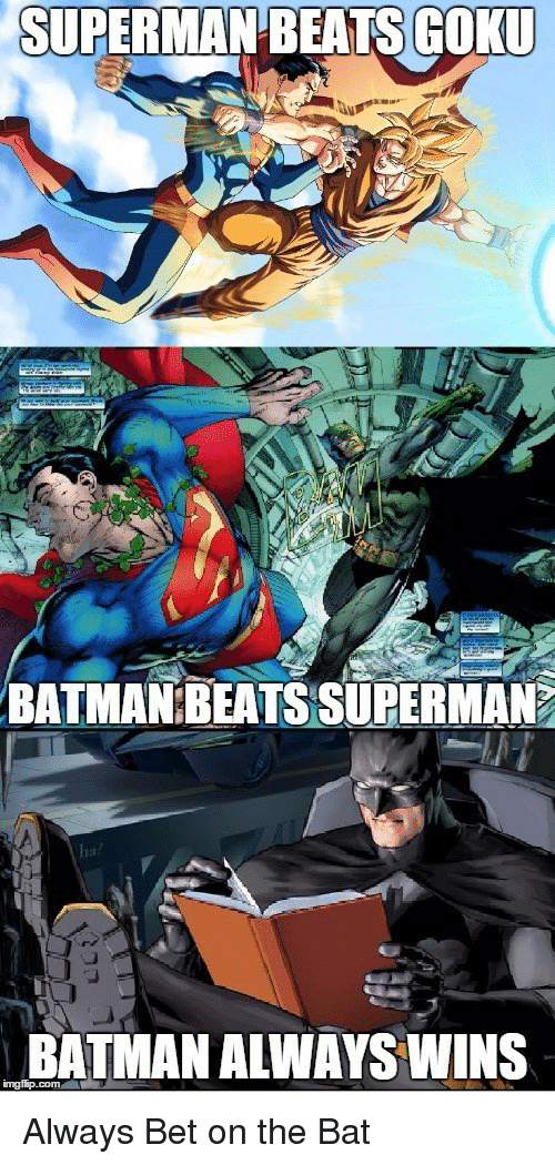 Epic Superman vs Goku Memes