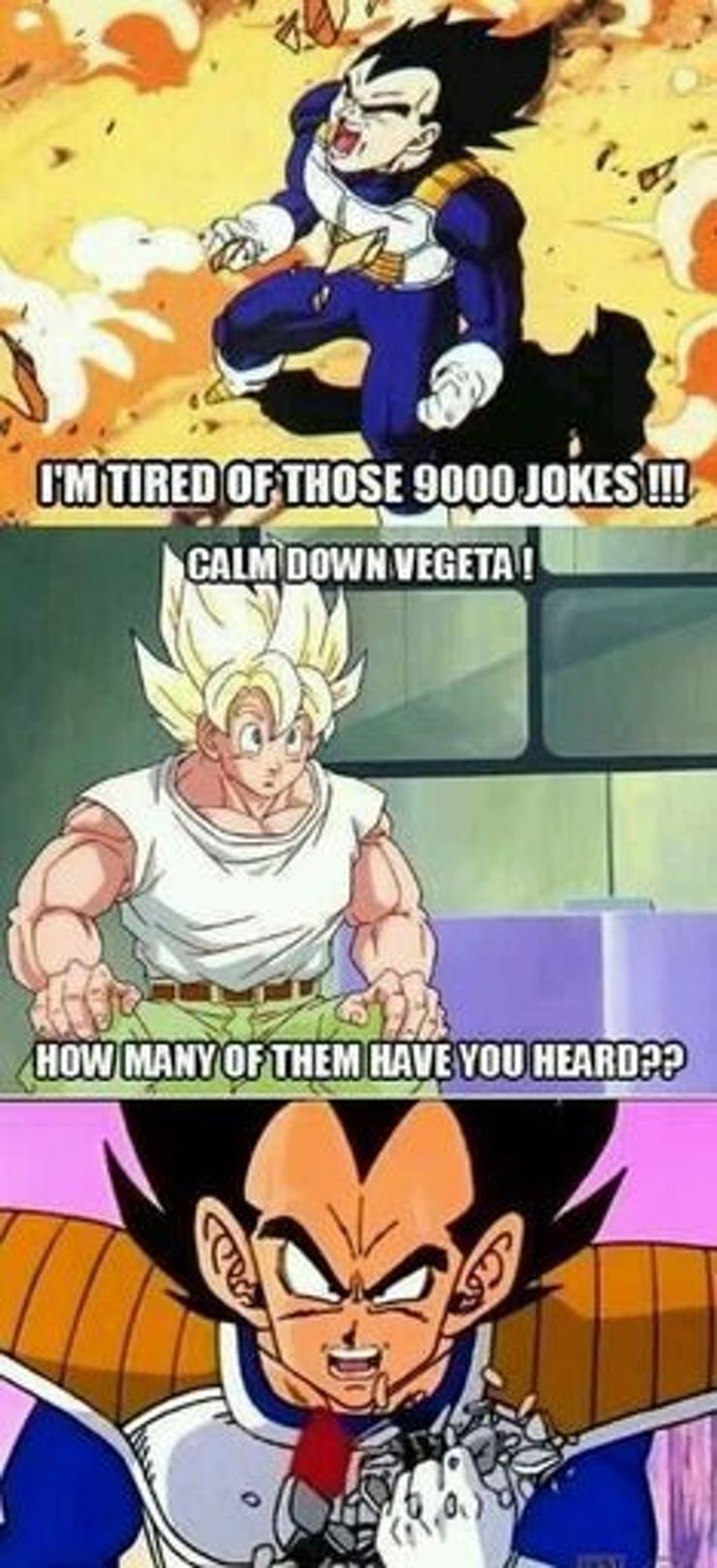  Goku vs Vegeta Memes 
