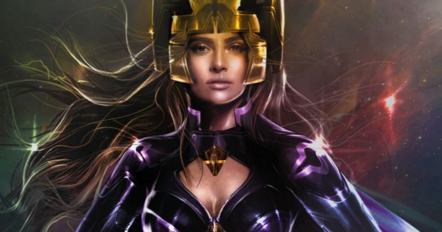 A Detailed Look at Salma Hayek’s Ajak Suit in Eternals