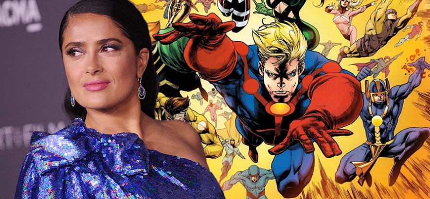 A Detailed Look at Salma Hayek’s Ajak Suit in Eternals