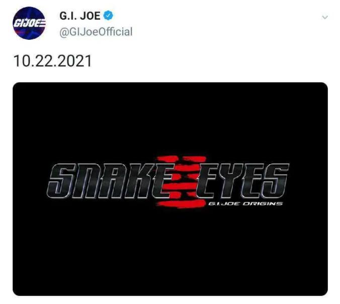 Hasbro & Paramount Have Delayed Snake Eyes: G.I. Joe Origins By An Entire Year