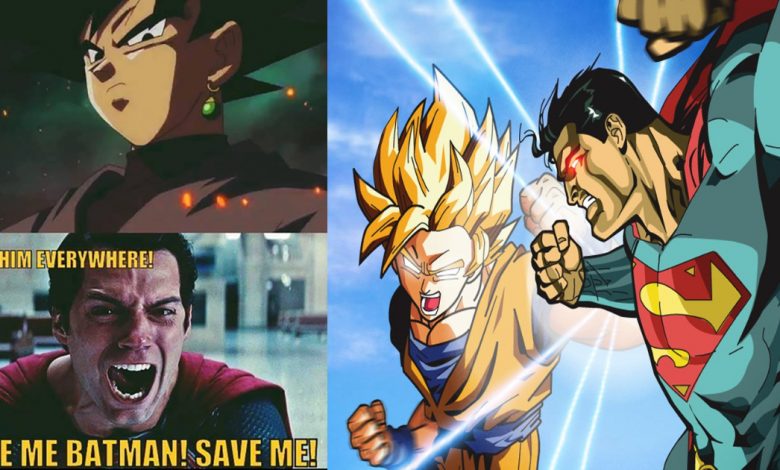 Epic Superman vs Goku Memes