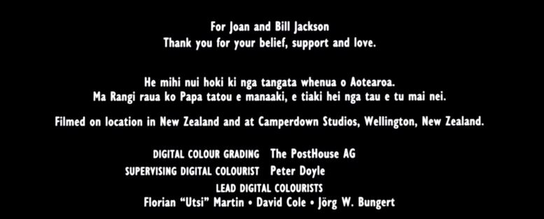 Details Hidden In Movie Credits