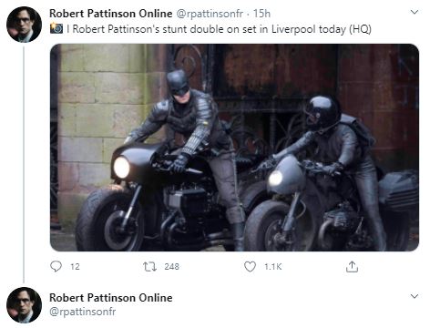 The Batman New Set Photos & Videos Show Batsuit Gadgets & Motorcycle Action