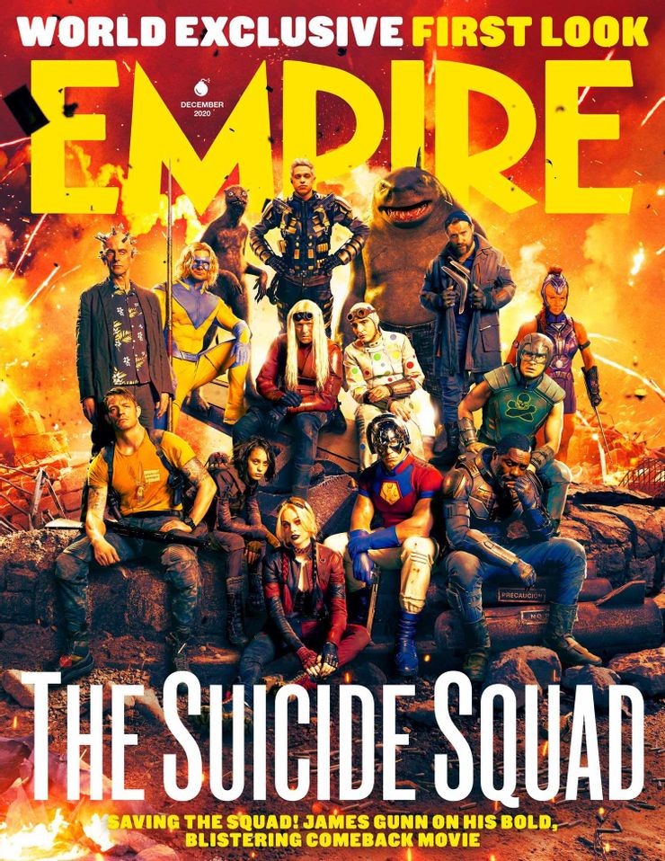 The Suicide Squad Magazine Covers Show Exclusive Look