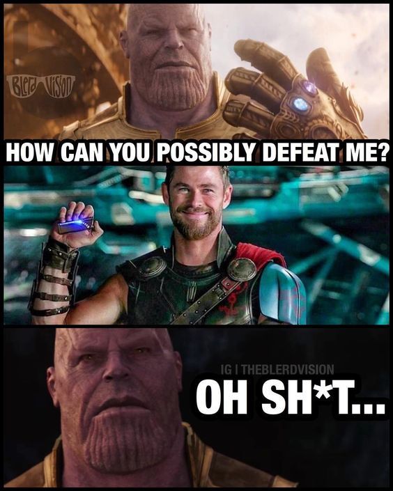 Memes Prove Thanos Funniest Character 