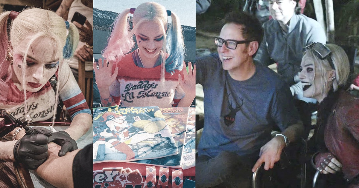 Harley Quinn Unseen Pictures From The Sets