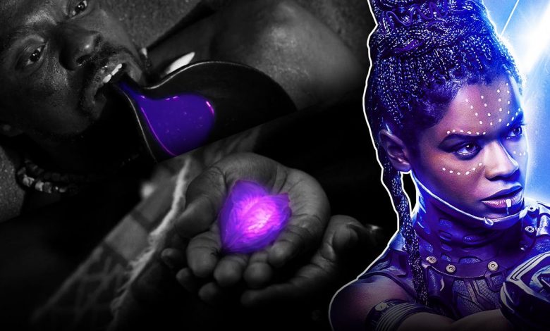 Shuri Synthesize a New Heart Shaped Herb In Black Panther 2