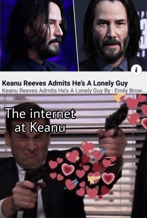 Internet Loved Keanu Reeves