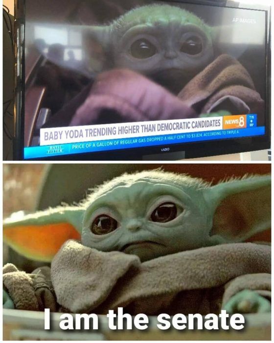 Trolling Baby Yoda
