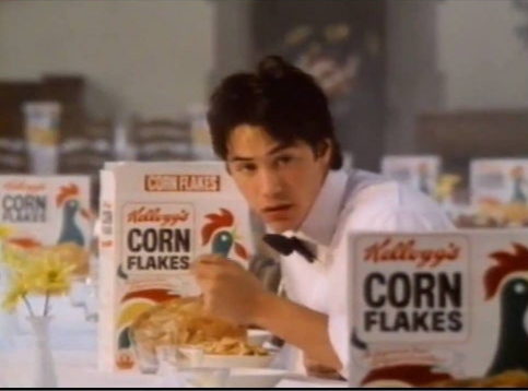 Keanu Reeves Kellogg's ad