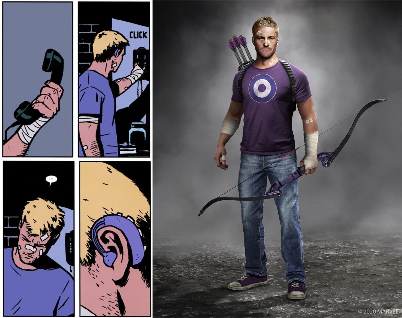 Hawkeye Set Photos Hint At Clint Barton's Hearing Loss