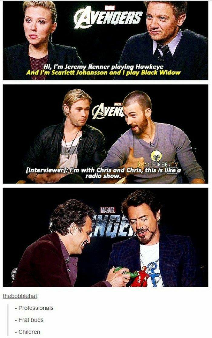 Marvel Cast Interview Moments