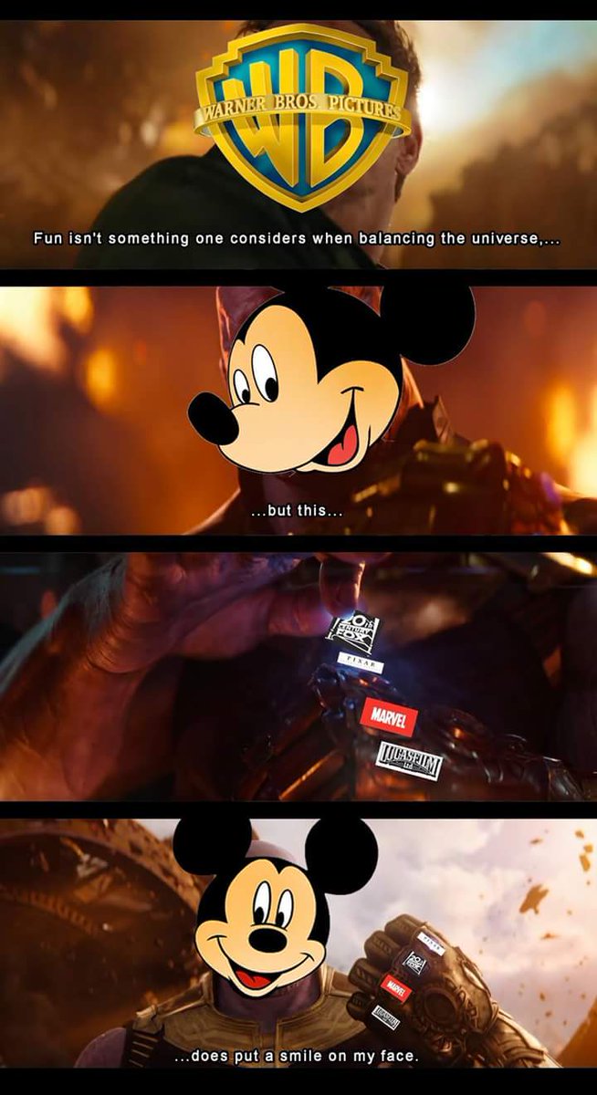 Disney Vs WB Memes