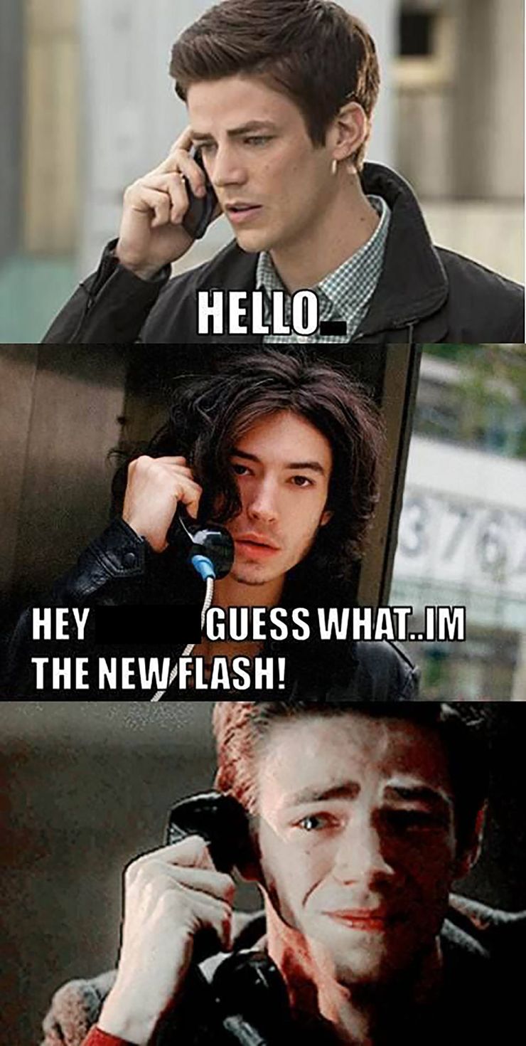 DCEU Flash Vs Arrowverse Flash Memes