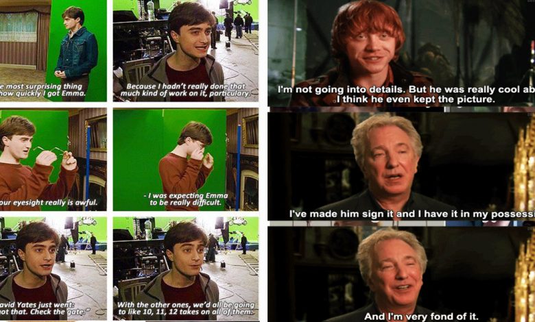 Things Harry Potter Cast Said About Each Other