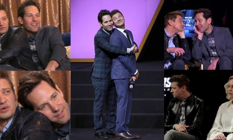 20 Times Jeremy Renner And Paul Rudd Proved They've The Greatest Bromance  In Hollywood