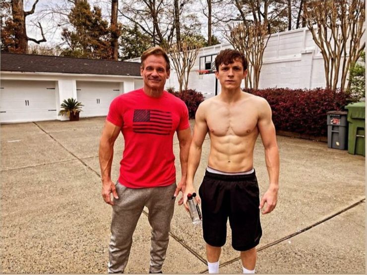 Tom Holland Shares Transformation Pic