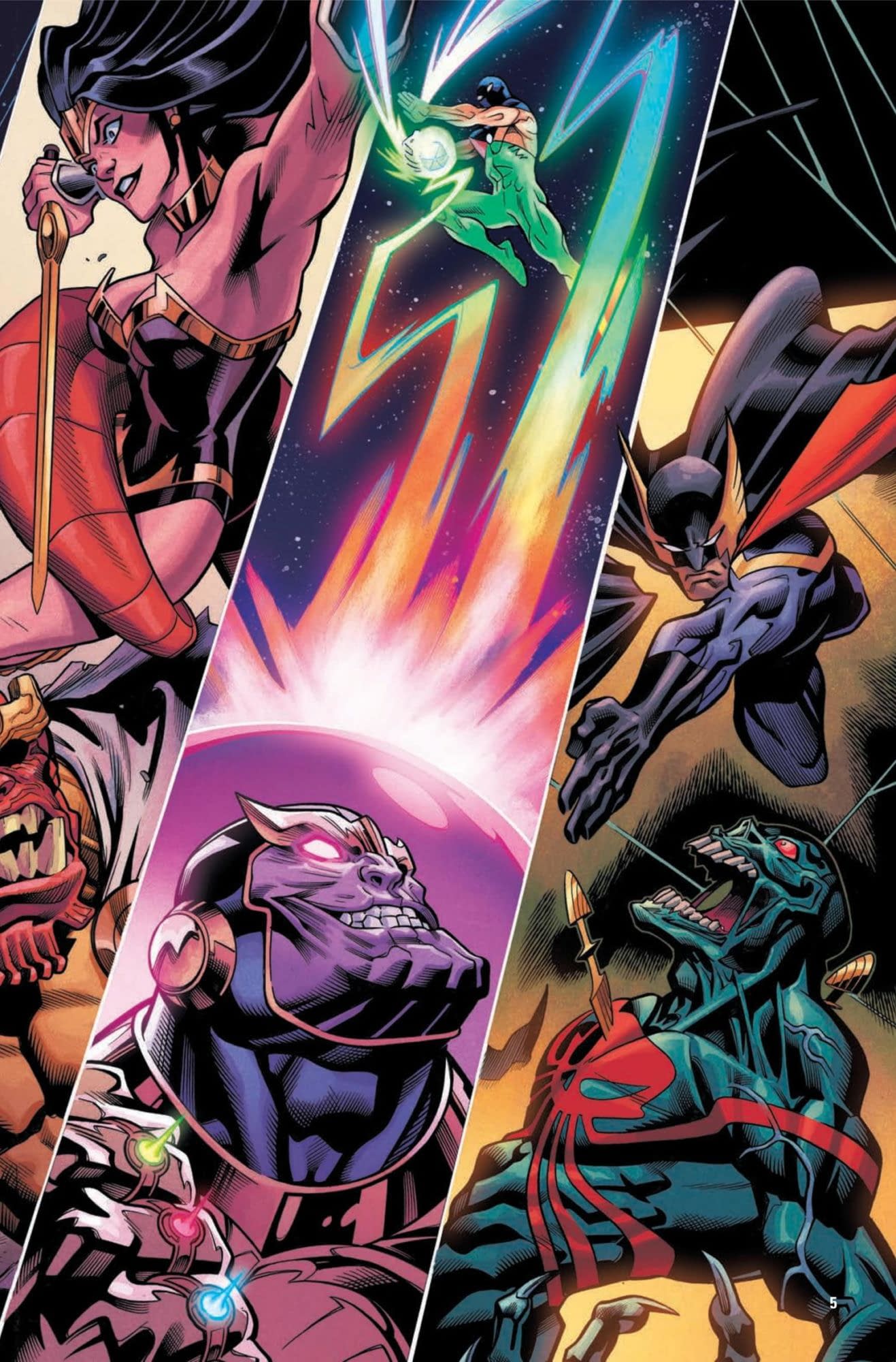 Marvel's Justice League Take On Avengers