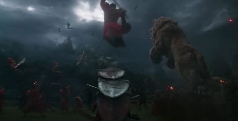 shang chi movie dragon
