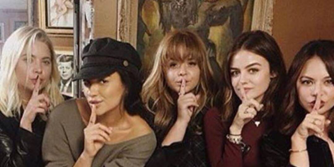 The cast of Pretty Little Liars
