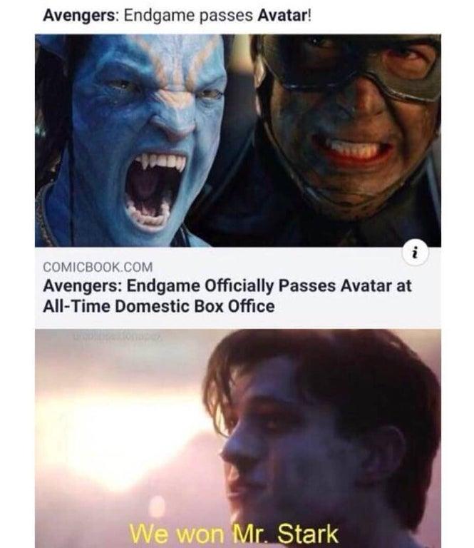 Avatar vs Marvel Memes 