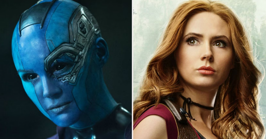 GOTG Vol 3 Poster Karen Gillan Apologizes For Her Weird Pose